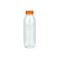 Bouteilles PET Servipack , bouchon orange 50cl